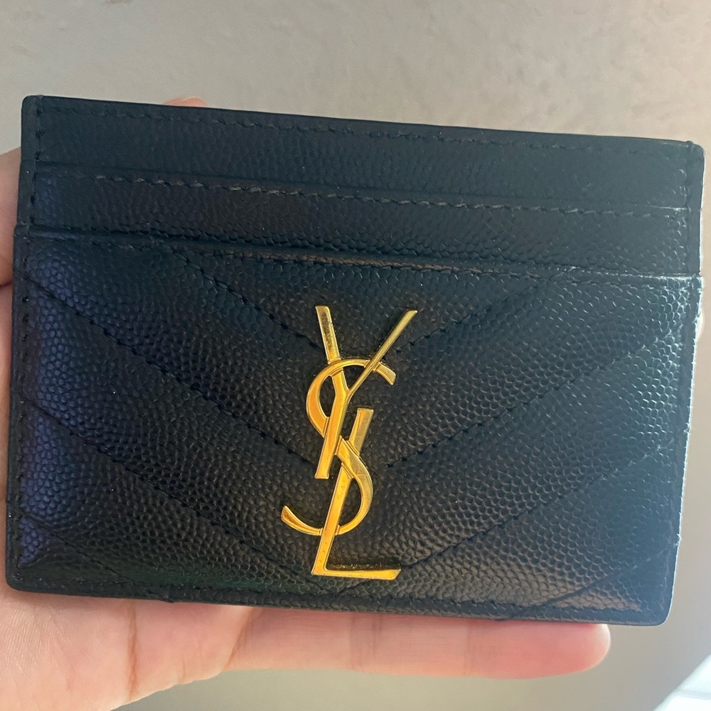 YSL card holder